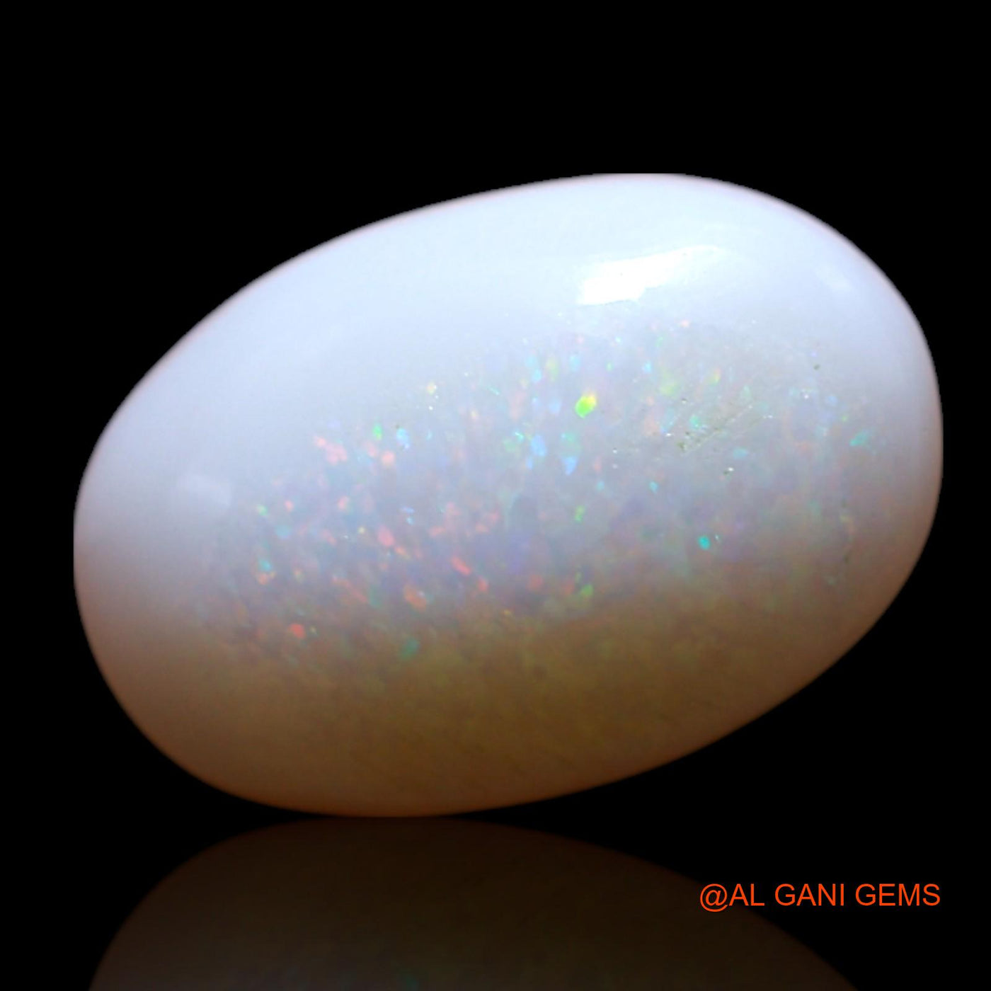 1.50 Cts Unheated Australian Fire Opal Loose Gemstone Oval Cabochon Natural 11x7x3 mm AG-90