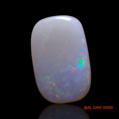 Natural Untreated Fire Opal Loose Gemstone Oval Cabochon From Australia 1.40 Cts 11x7x2 mm AG-91