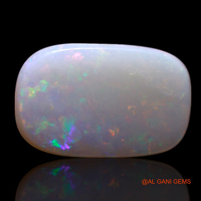 Natural Untreated Fire Opal Loose Gemstone Oval Cabochon From Australia 1.40 Cts 11x7x2 mm AG-91
