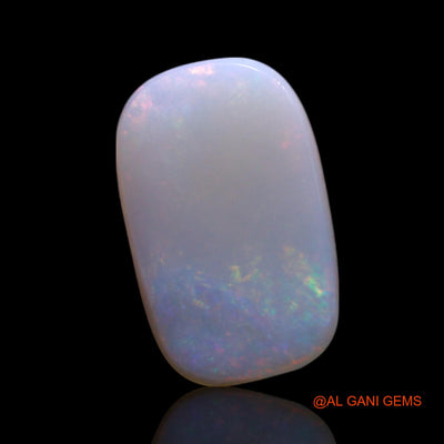 Natural Untreated Fire Opal Loose Gemstone Oval Cabochon From Australia 1.40 Cts 11x7x2 mm AG-91