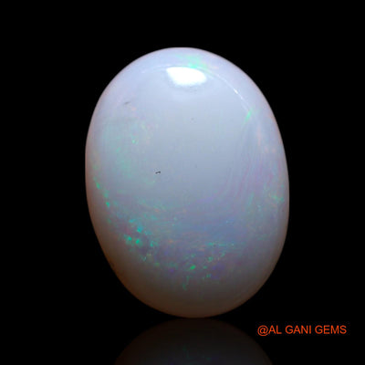 Natural Fire Opal Gemstone 1.50 Cts Loose Oval Cabochon From Australia 11x8x2 mm AG-92
