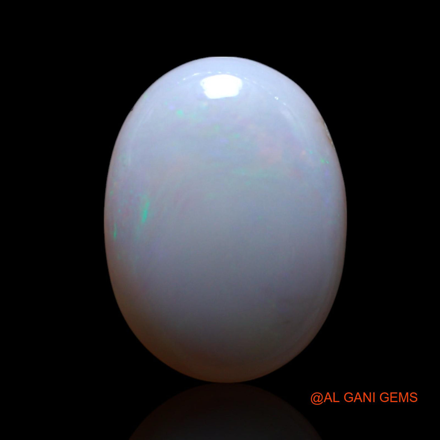 Natural Fire Opal Gemstone 1.50 Cts Loose Oval Cabochon From Australia 11x8x2 mm AG-92