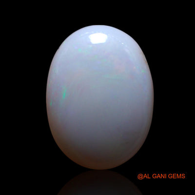 Natural Fire Opal Gemstone 1.50 Cts Loose Oval Cabochon From Australia 11x8x2 mm AG-92
