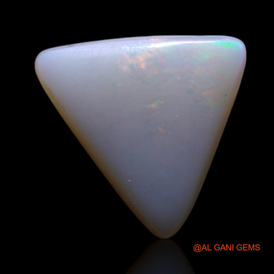 1.00 Cts Unheated Australian Fire Opal Loose Gemstone Trillion Cabochon Natural 9x9x1 mm AG-93