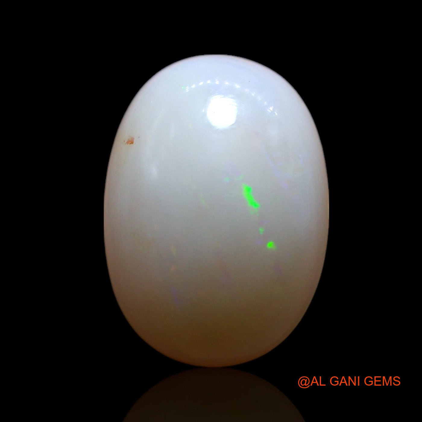 2.00 Cts Natural Australian Fire Opal Oval Cabochon Loose Gemstone For Jewelry 10x7x4 mm AG-97