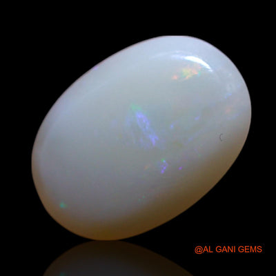2.00 Cts Natural Australian Fire Opal Oval Cabochon Loose Gemstone For Jewelry 10x7x4 mm AG-97