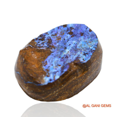 23.35 Cts Natural Australian Boulder Opal Fancy Druzy Loose Gemstone For Jewelry 20x15x8 mm BO-12