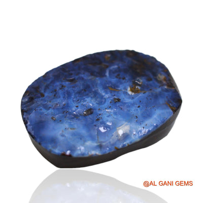 12.60 Cts Unheated Australian Boulder Opal Loose Gemstone Fancy Druzy Natural 18x13x5 mm BO-13