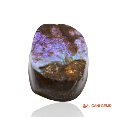 Natural Boulder Opal Gemstone 18.85 Cts Loose Fancy Druzy From Australia 19x13x8 mm BO-14