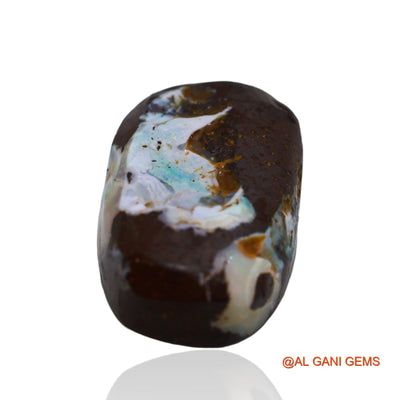 43.50 Cts Unheated Australian Boulder Opal Loose Gemstone Fancy Druzy Natural 27x18x7 mm BO-17