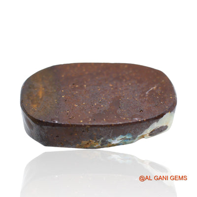 43.50 Cts Unheated Australian Boulder Opal Loose Gemstone Fancy Druzy Natural 27x18x7 mm BO-17