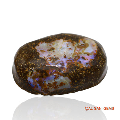 Natural Boulder Opal Gemstone 44.90 Cts Loose Fancy Druzy From Australia 28x20x10 mm BO-19