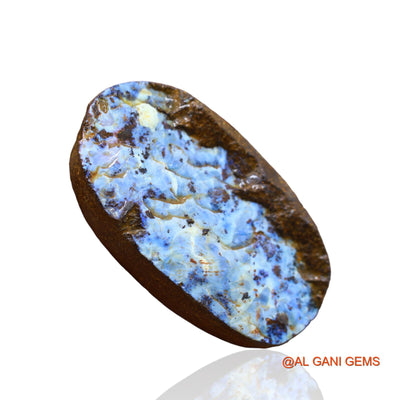 135.75 Cts Natural Australian Boulder Opal Loose Gemstone Fancy Druzy 47x26x10 mm BO-1