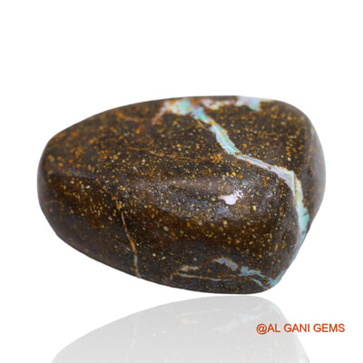 25.90 Cts Unheated Australian Boulder Opal Loose Gemstone Fancy Druzy Natural 24x17x7 mm BO-20