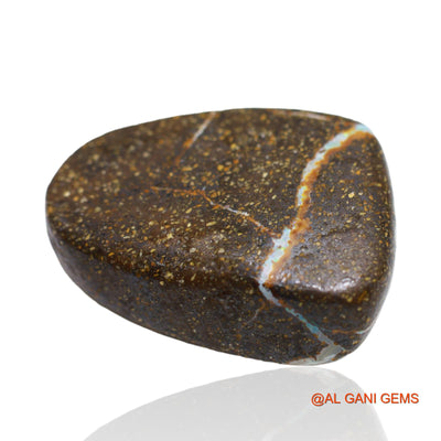 25.90 Cts Unheated Australian Boulder Opal Loose Gemstone Fancy Druzy Natural 24x17x7 mm BO-20