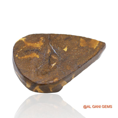 Natural Boulder Opal Gemstone 47.70 Cts Loose Fancy Druzy From Australia 33x23x7 mm BO-21