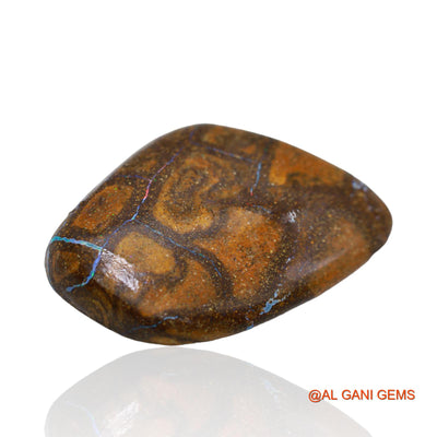 Natural Untreated Boulder Opal Loose Gemstone Fancy Druzy From Australia 48.60 Cts 37x26x7 mm BO-22