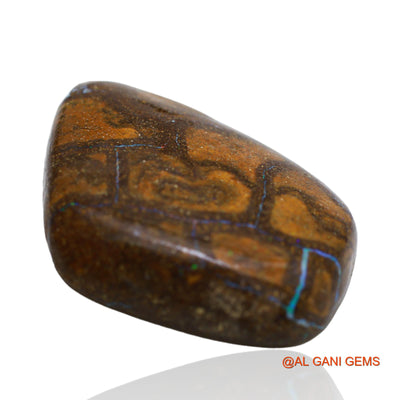 Natural Untreated Boulder Opal Loose Gemstone Fancy Druzy From Australia 48.60 Cts 37x26x7 mm BO-22