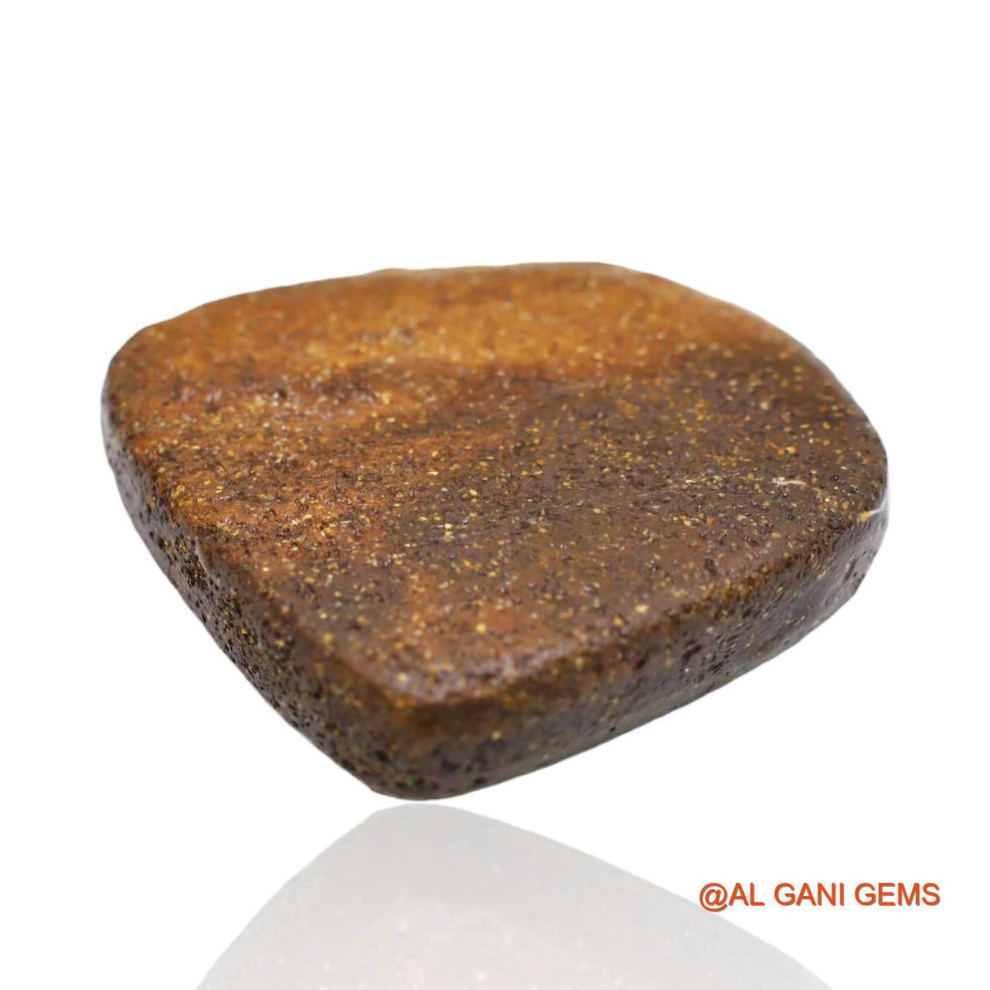 89.60 Cts Natural Australian Boulder Opal Loose Gemstone Fancy Druzy 34x34x8 mm BO-23