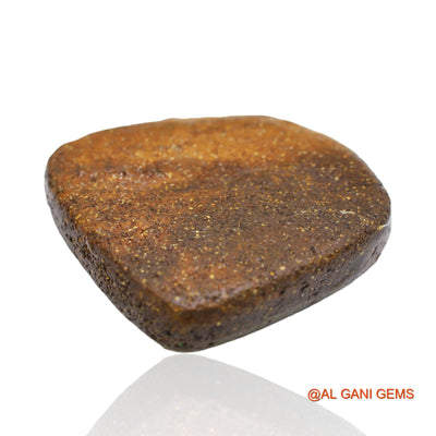 89.60 Cts Natural Australian Boulder Opal Loose Gemstone Fancy Druzy 34x34x8 mm BO-23