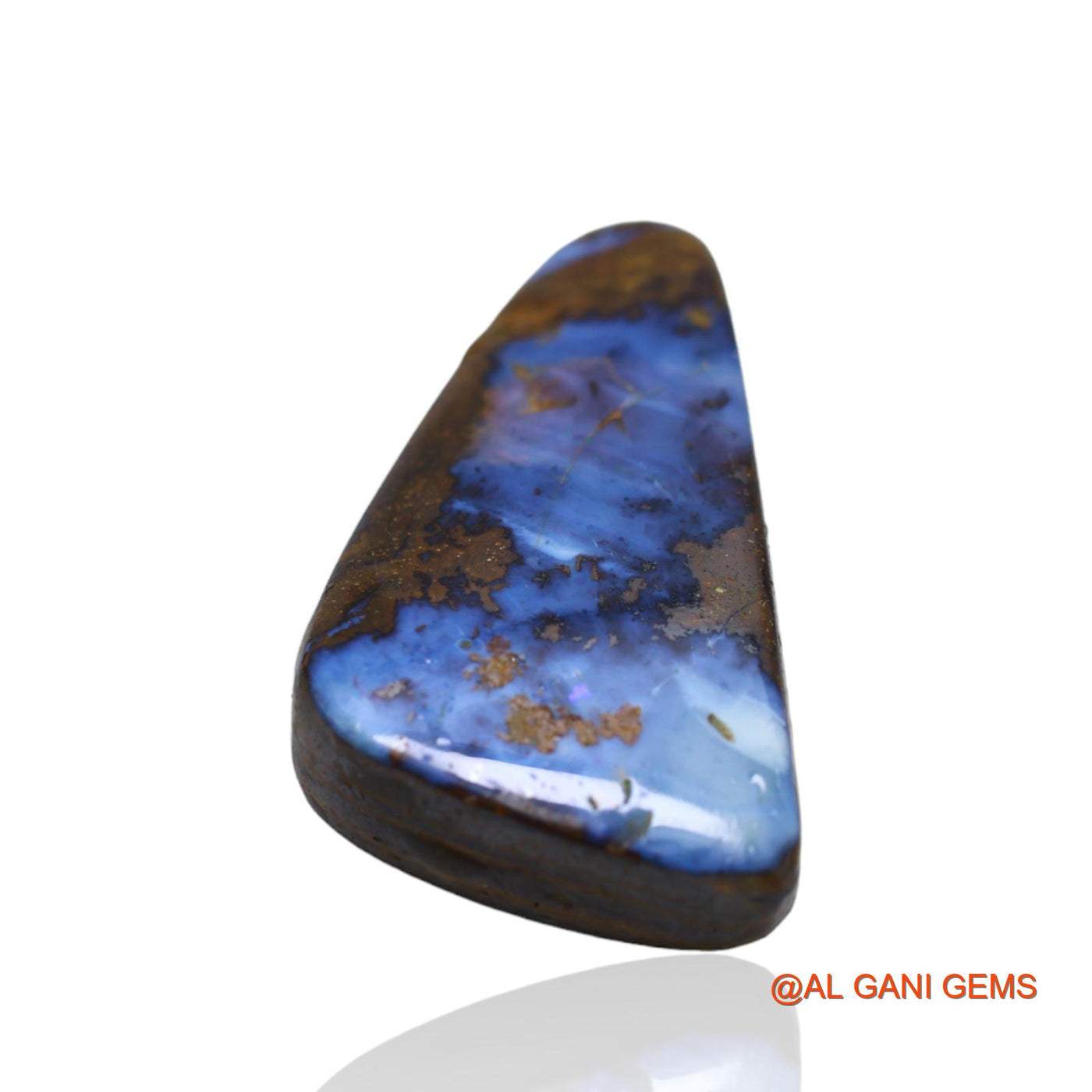 29.00 Cts Natural Australian Boulder Opal Fancy Druzy Loose Gemstone For Jewelry 30x16x6 mm BO-28