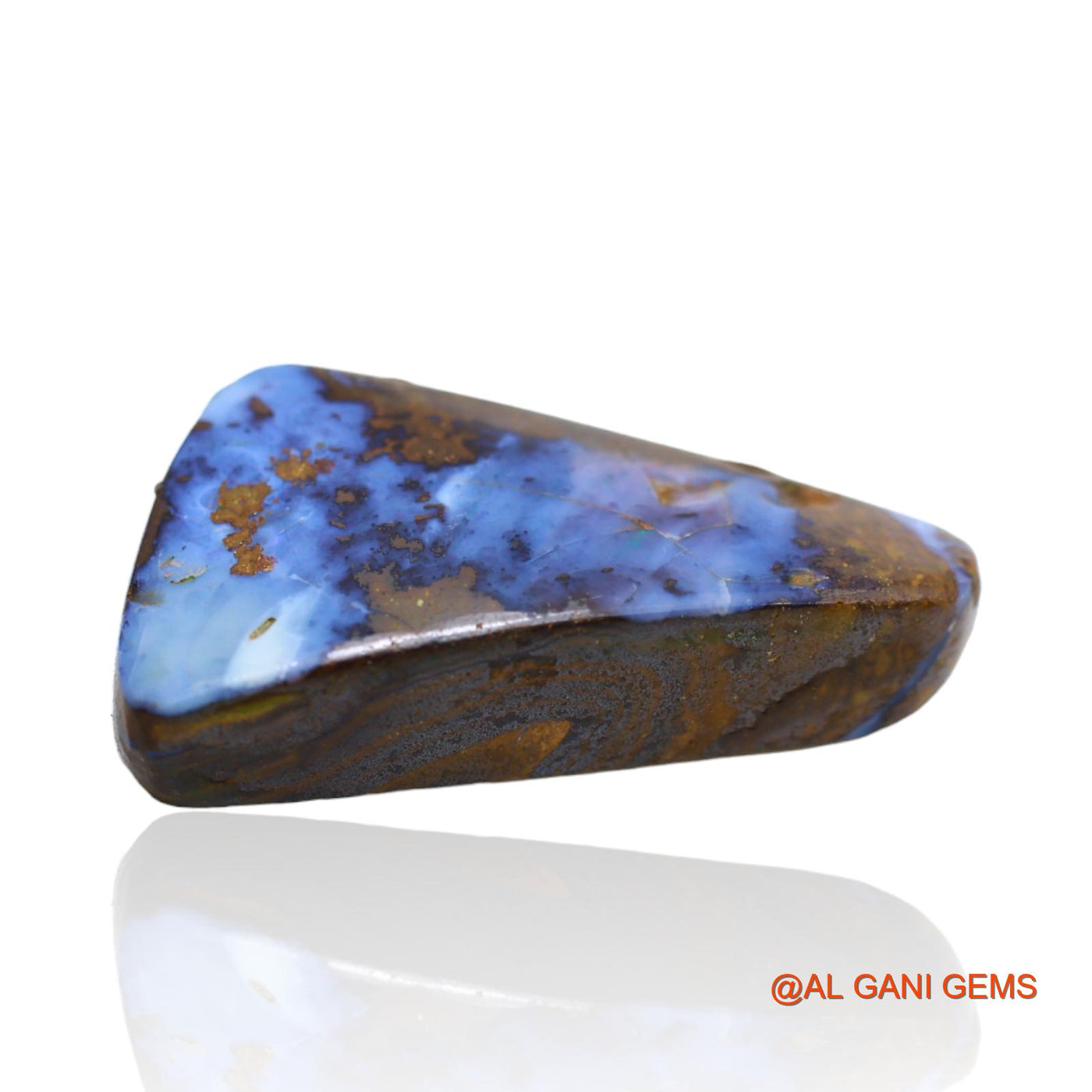 29.00 Cts Natural Australian Boulder Opal Fancy Druzy Loose Gemstone For Jewelry 30x16x6 mm BO-28