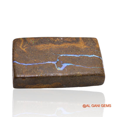 103.25 Cts Unheated Australian Boulder Opal Loose Gemstone Fancy Druzy Natural 38x23x8 mm BO-29