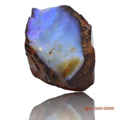 221.00 Cts Natural Australian Boulder Opal Loose Gemstone Fancy Rough 42x30x19 mm BO-30