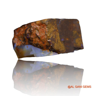 221.00 Cts Natural Australian Boulder Opal Loose Gemstone Fancy Rough 42x30x19 mm BO-30