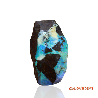 Natural Boulder Opal Gemstone 39.80 Cts Loose Fancy Druzy From Australia 29x17x4 mm BO-32
