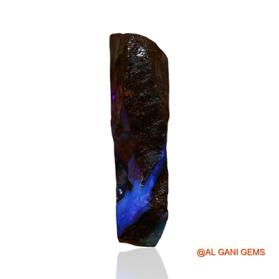 22.00 Cts Unheated Australian Boulder Opal Loose Gemstone Fancy Druzy Natural 21x21x5 mm BO-35