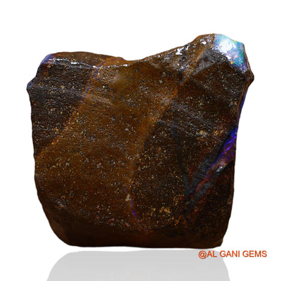 22.00 Cts Unheated Australian Boulder Opal Loose Gemstone Fancy Druzy Natural 21x21x5 mm BO-35
