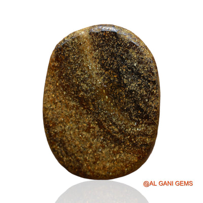 Natural Boulder Opal Gemstone 30.00 Cts Loose Oval Druzy From Australia 25x19x7 mm BO-38