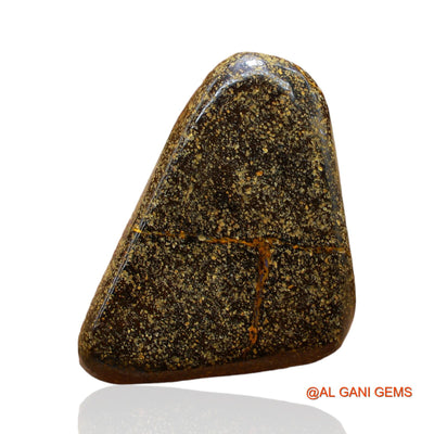 Natural Boulder Opal Gemstone 25.00 Cts Loose Fancy Druzy From Australia 26x17x6 mm BO-39