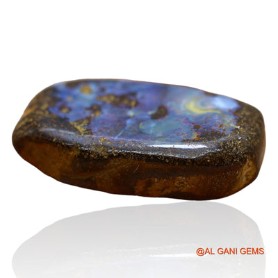 27.00 Cts Natural Australian Boulder Opal Fancy Druzy Loose Gemstone For Jewelry 27x14x7 mm BO-47