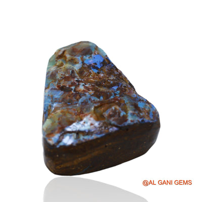 41.10 Cts Natural Australian Boulder Opal Loose Gemstone Fancy Druzy 23x20x10 mm BO-6