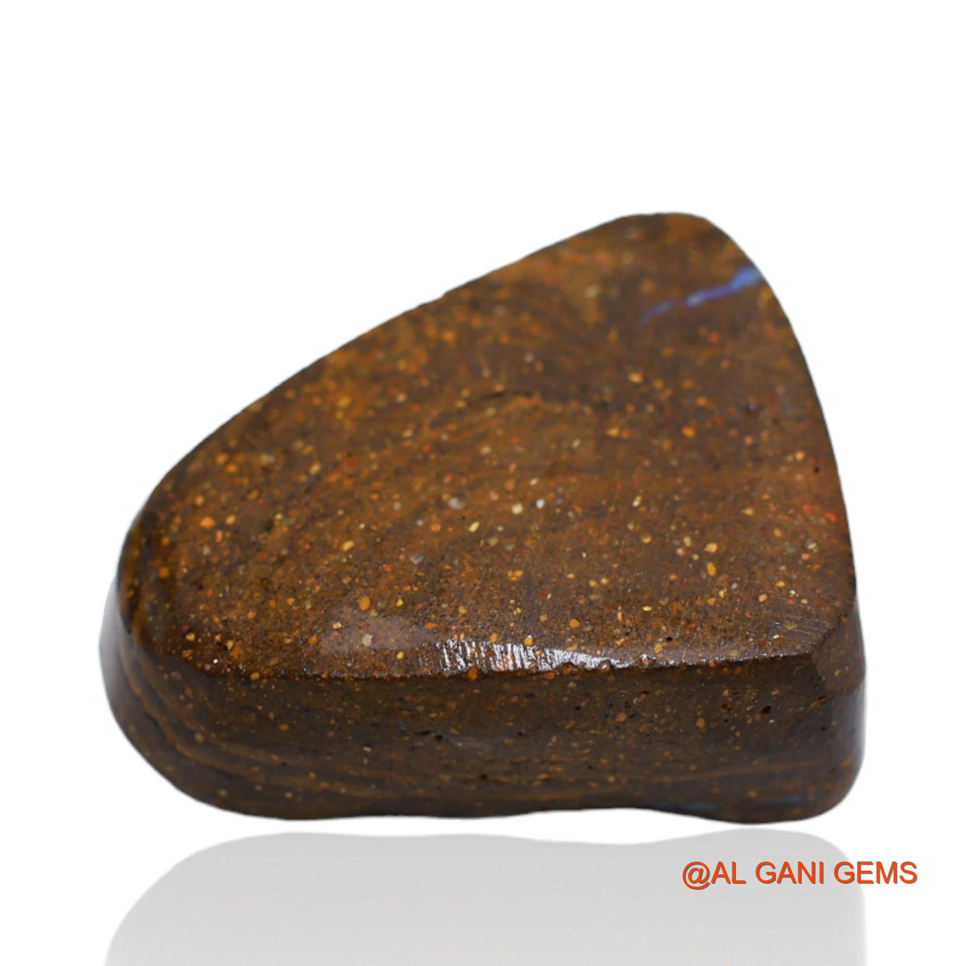 41.10 Cts Natural Australian Boulder Opal Loose Gemstone Fancy Druzy 23x20x10 mm BO-6