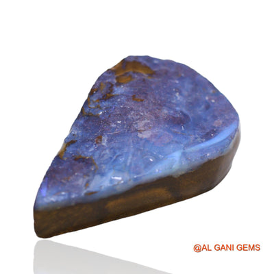 Natural Untreated Boulder Opal Loose Gemstone Fancy Druzy From Australia 50.75 Cts 33x21x9 mm BO-9