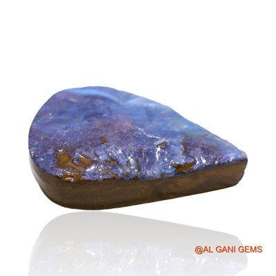 Natural Untreated Boulder Opal Loose Gemstone Fancy Druzy From Australia 50.75 Cts 33x21x9 mm BO-9