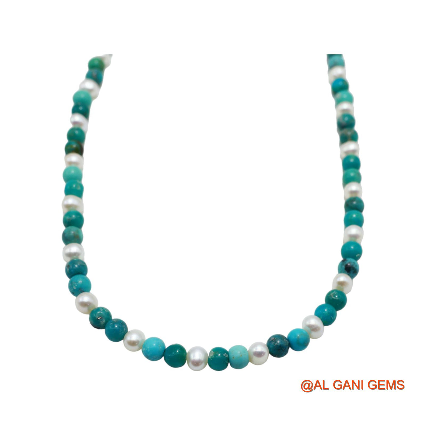 Smooth 5X4 MM Turquoise Bead Rondelle Dainty December Celestial Necklace BT-17