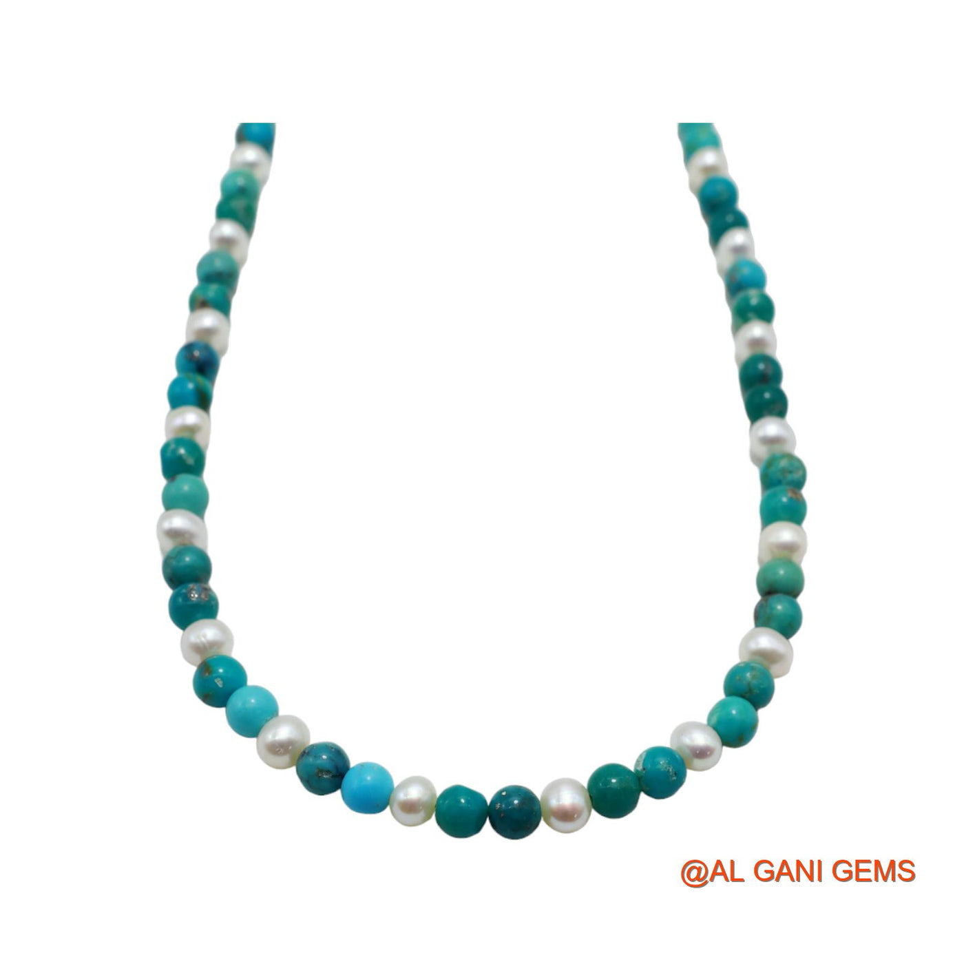 Smooth Blue Turquoise Beads Rondelle Strength December Artisan Bracelet BT-18