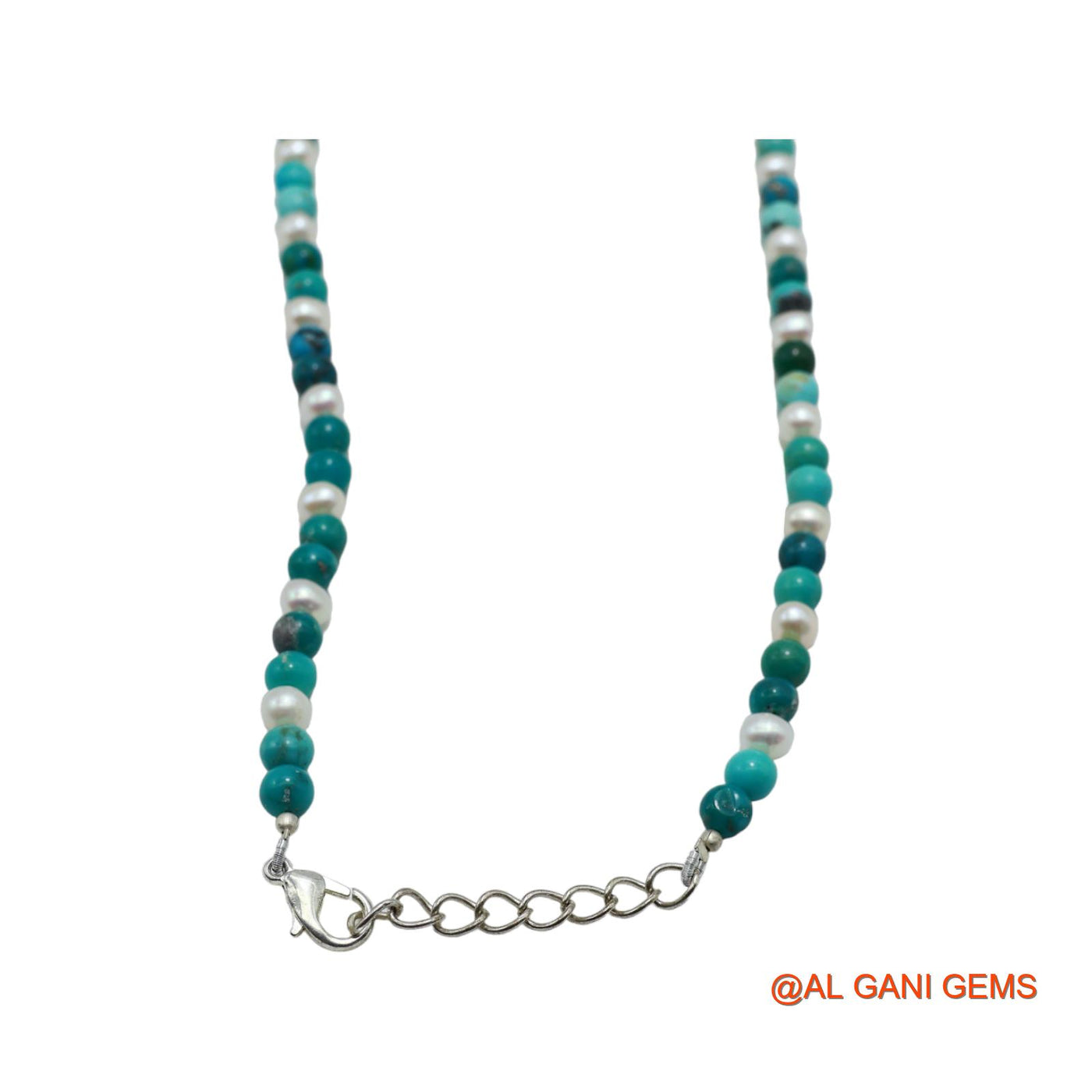 Smooth Blue Turquoise Beads Rondelle Strength December Artisan Bracelet BT-18