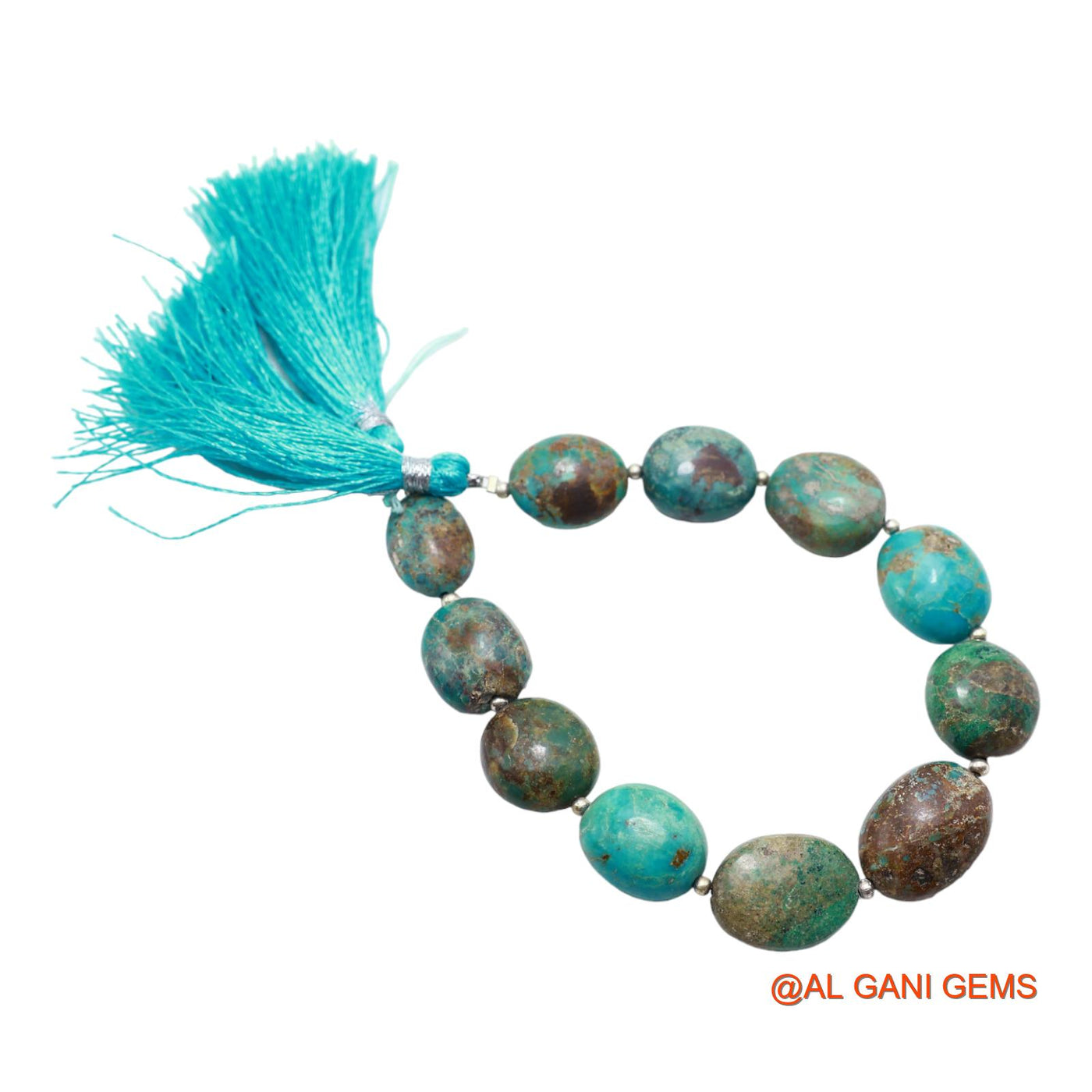 Natural Turquoise Beads 11X15 TO 14X19 MM Smooth Oval Sky Blue Loose Strand 8" For Healing BT-93