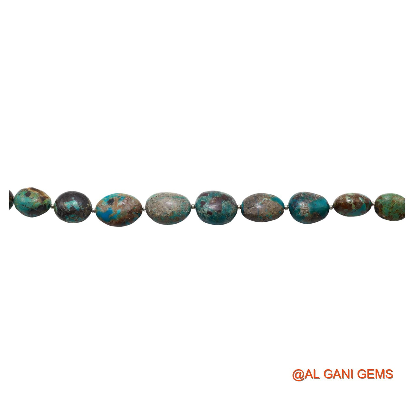 Oval Smooth Loose Beads Strand For Jewelry Making 12X15X8 TO 16X21X10 MM Natural Sky Blue Turquoise 8" BT-97