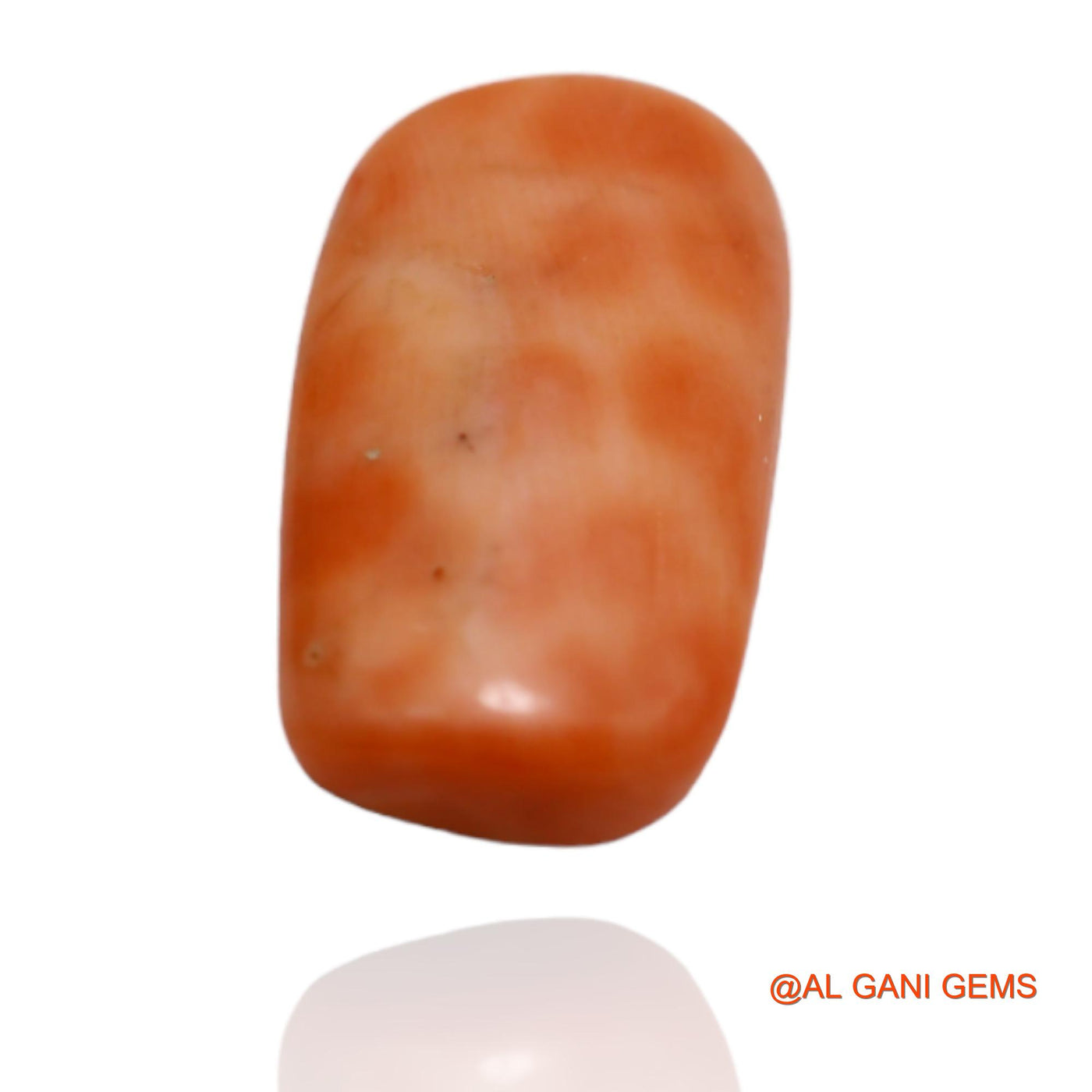 4.55 Cts Natural Taiwan coral Loose Gemstone Oval Cabochon 15x8x3 mm C-101