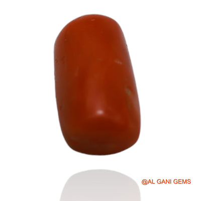 3.90 Cts Natural Taiwan Coral Loose Gemstone Oval Cabochon 12x6x5 mm C-153