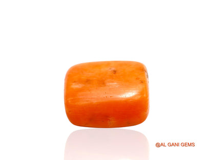 10.00 Cts Natural Taiwan Coral Loose Gemstone Oval Cabochon 14x13x5 mm C-203