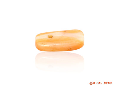4.00 Cts Natural Taiwan Coral Loose Gemstone Oval Cabochon 16x8x3 mm C-247