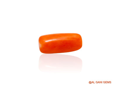 4.00 Cts Natural Taiwan Coral Loose Gemstone Oval Cabochon 14x6x5 mm C-279