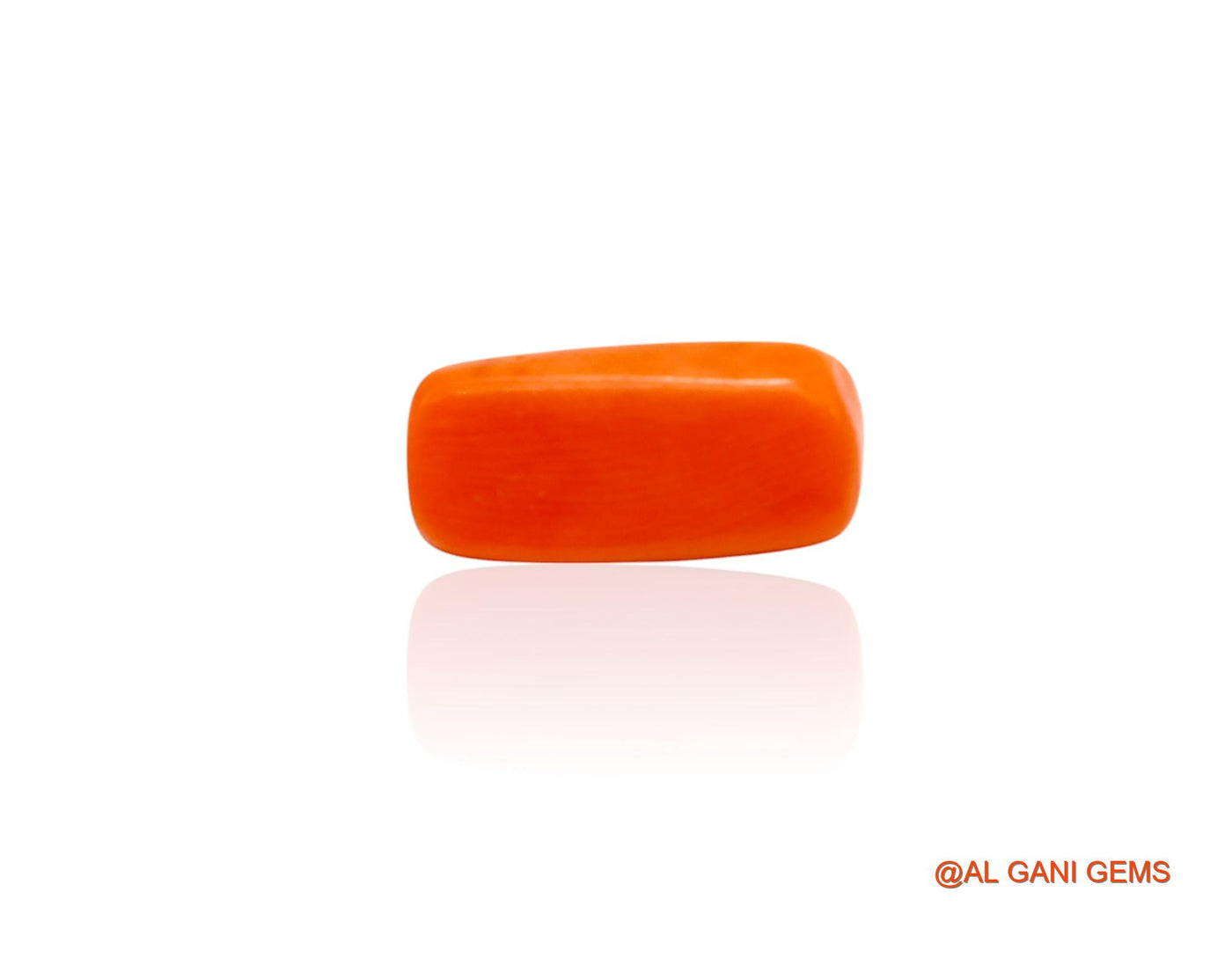 4.00 Cts Natural Taiwan Coral Loose Gemstone Oval Cabochon 14x6x5 mm C-279
